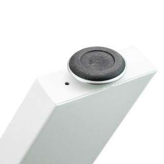 NOGI DO STOŁU BIAŁE KSZTAŁT X 72CM X 60CM ZE STALI MALOWANEJ PROSZKOWO
