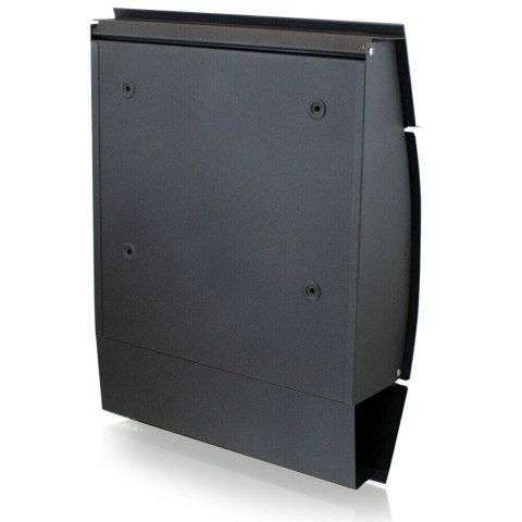 NOWOCZESNA SKRZYNKA POCZTOWA GRAFITOWA UNIWERSALNA 3 OKIENKA