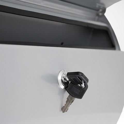 NOWOCZESNA SKRZYNKA POCZTOWA NA LISTY NAŚCIENNA METALICZNA INOX