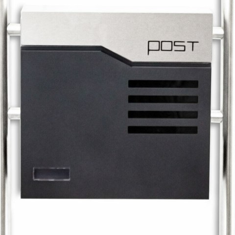 NOWOCZESNASKRZYNKA POCZTOWA NA LISTY WOLNOSTOJĄCA Z GAZETNIKIEM