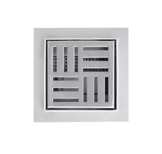 ODPŁYW KRATKA KWADRATOWA 12X12CM PRYSZNICOWA DO ŁAZIENKI ŚCIEKOWA LINE