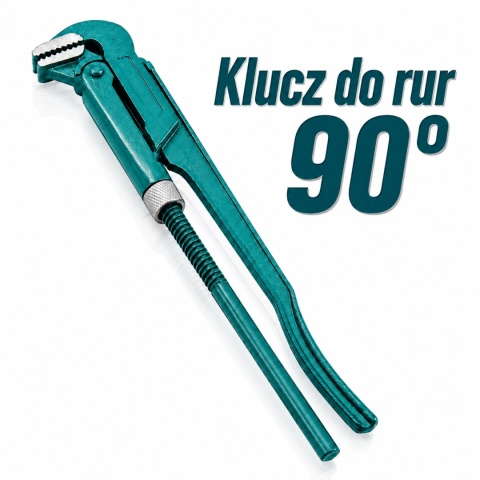 Klucz hydrauliczny Bituxx 90° – stalowy klucz do rur 1″ regulowany
